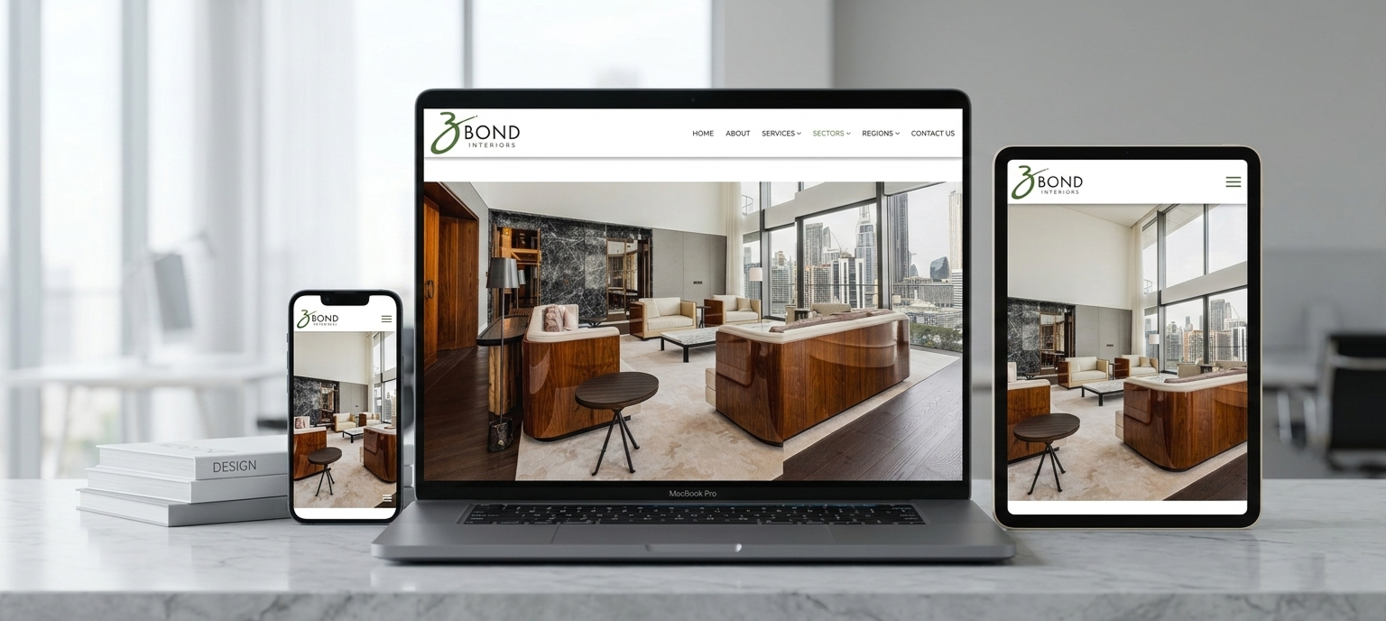 Bond Interiors Responsive Site